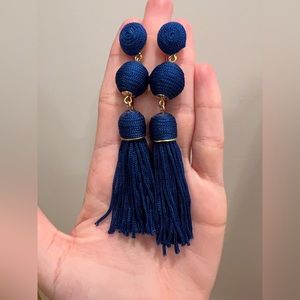 Sugar fix Navy Dangle Earrings